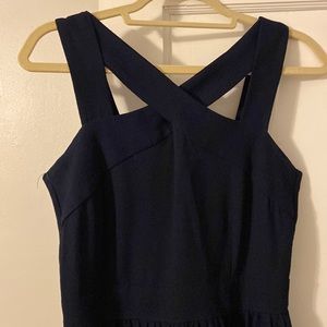 Navy blue dress